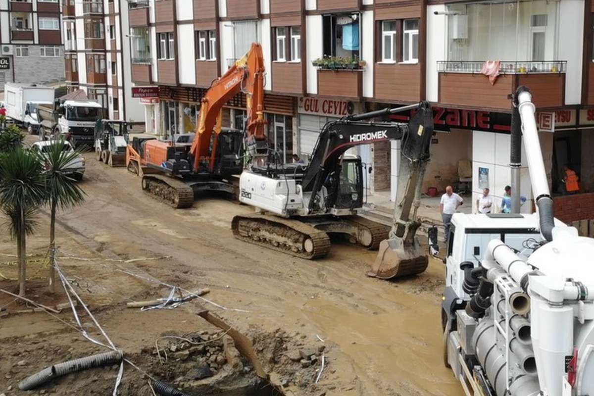 Rize'nin sel bilançosu netleşiyor