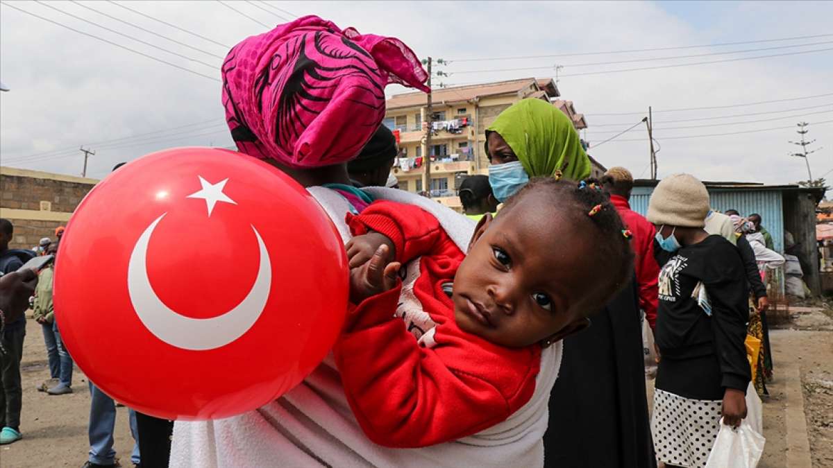 Sadakataşı Derneği, Kenya'da 2 bin 353 aileye kurban eti dağıttı