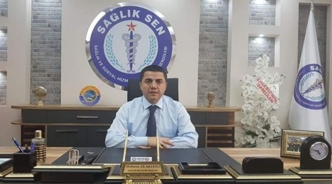 Sağlık-Sen Şube Başkanı Arayıcı'dan 1 Mayıs kutlaması