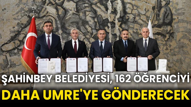 Şahinbey Belediyesi, 162 öğrenciyi daha Umre'ye gönderecek