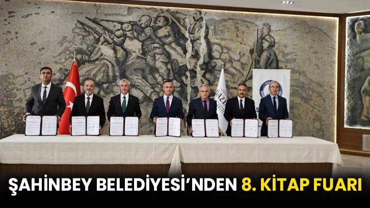 Şahinbey Belediyesi’nden 8. kitap fuarı