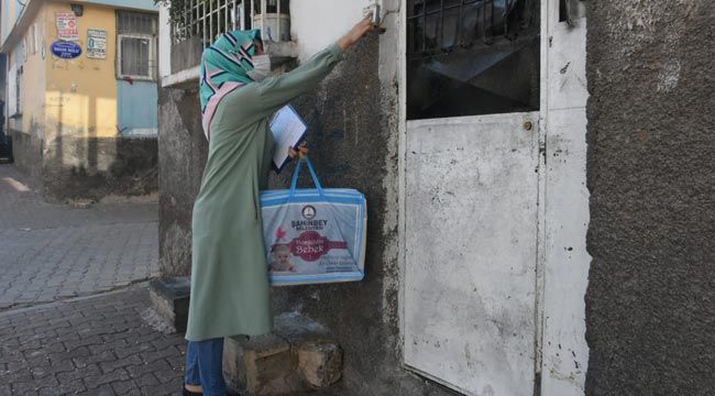 Şahinbey’de 125 bin bebeğe ’hoş geldin bebek’ hediyesi