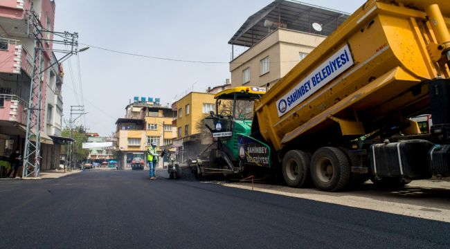 Şahinbey'de asfalt sezonu başladı