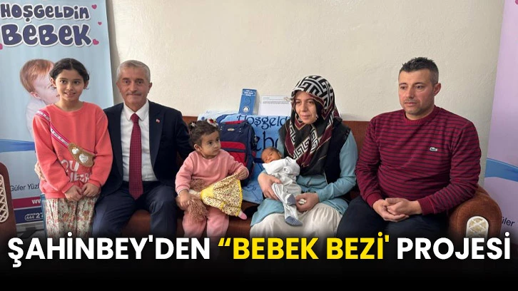 Şahinbey'den “bebek bezi' projesi