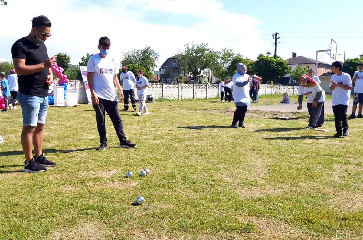 Sakarya'da 7'den 70e Herkes İçin Bocce turnuvası düzenlendi