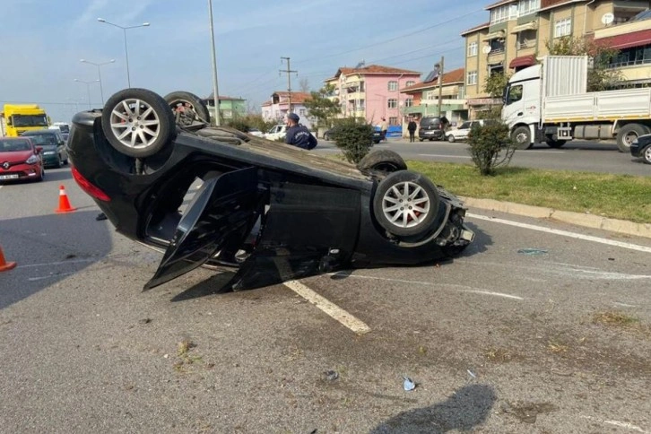 Samsun'da feci kaza: 1 ölü, 1 yaralı