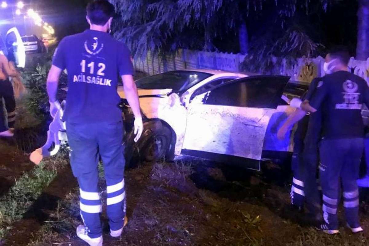 Samsun'da trafik kazası: 1 ölü, 2 yaralı