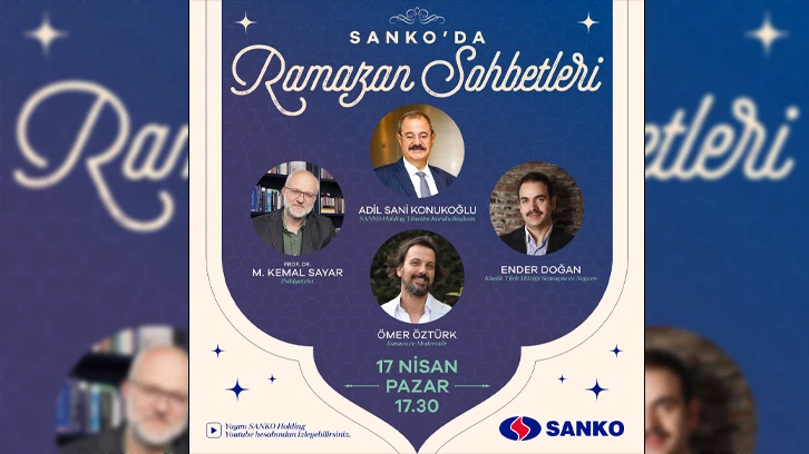 Sanko'da Ramazan sohbetleri