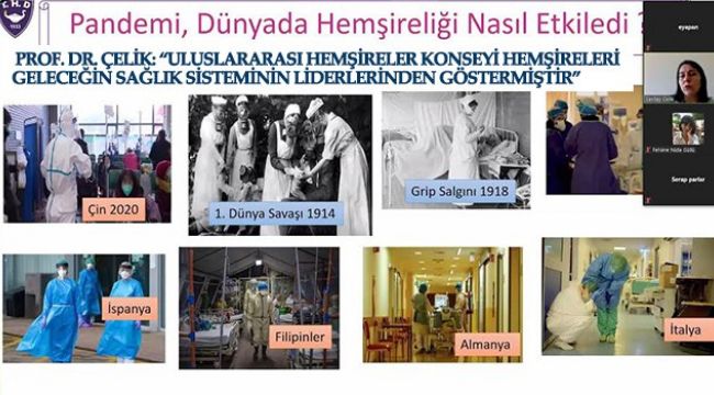 SANKO Üniversitesi'nde hemşirelik haftasında online söyleşi