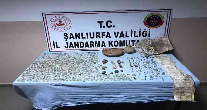 Şanlıurfa’da tarihi eser kaçakçılığı: 2 gözaltı