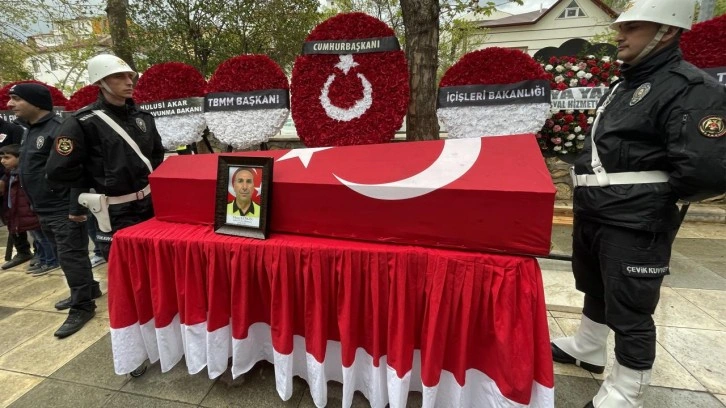 Şehit polis Musa Keskin Elazığ'da toprağa verildi