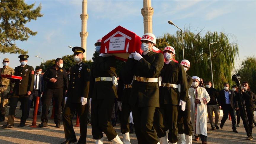 Şehit Uzman Çavuş Mehmet Sinan Kılıç Şanlıurfa’da son yolculuğuna uğurlandı