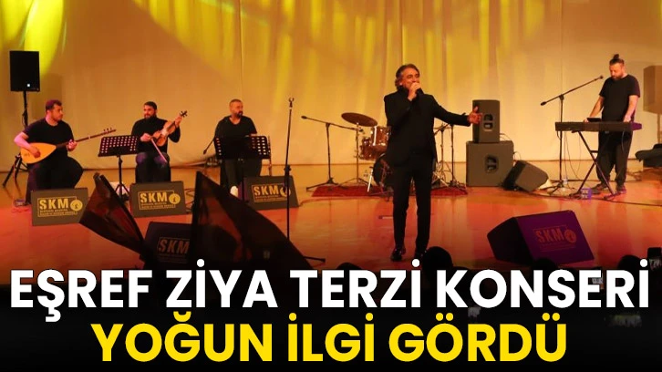 Şehitkamil'de Eşref Ziya Terzi Konserine yoğun ilgi 