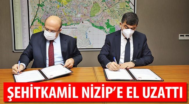 Şehitkamil Nizip'e el uzattı