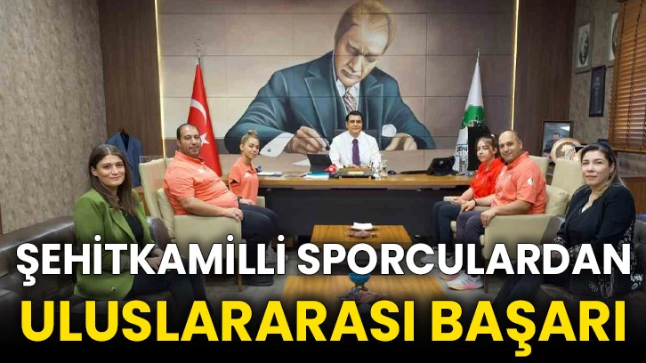 Şehitkamilli sporculardan uluslararası başarı