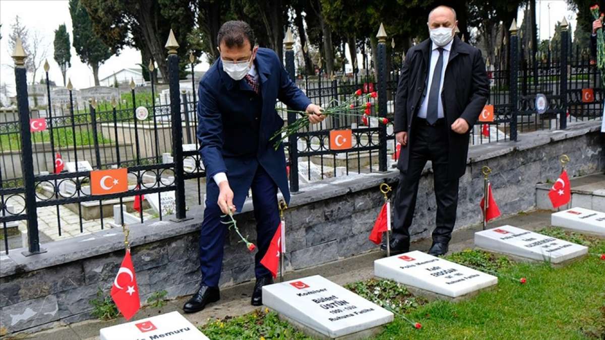 Şehitlikteki törende İBB Başkanı İmamoğlu'na tepki gösteren gazi yakını Yılmaz'dan açıklam