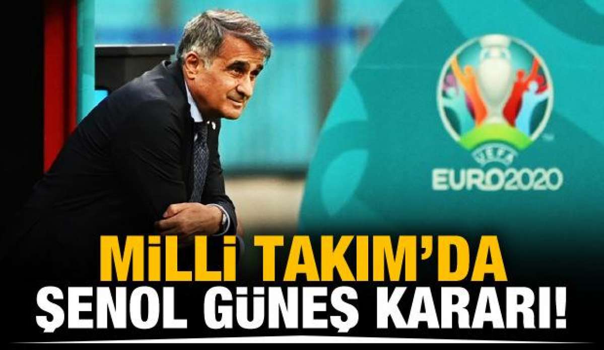 Şenol Güneş ile yola devam kararı!