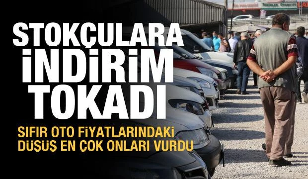 Sıfır otodaki indirim stokçuları vurdu