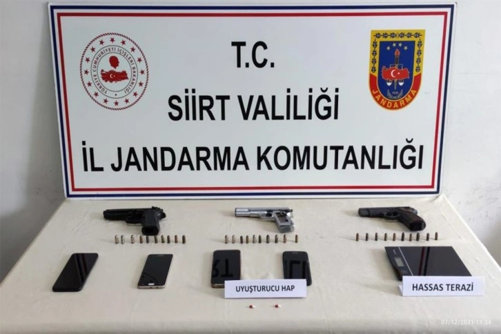 Siirt’te uyuşturucu operasyonu: 5 tutuklama