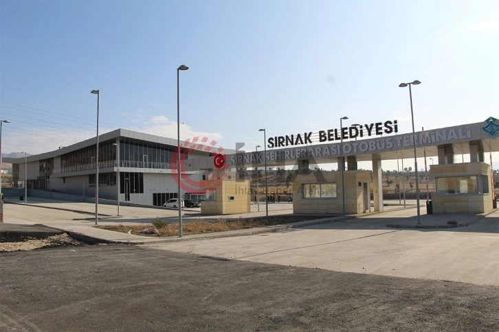 Şırnak, 14 milyona mal olan şehirlerarası terminaline kavuştu