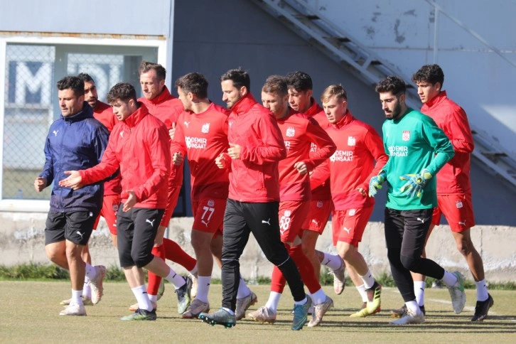 Sivasspor, Galatasaray maçı hazırlıklarını tamamladı