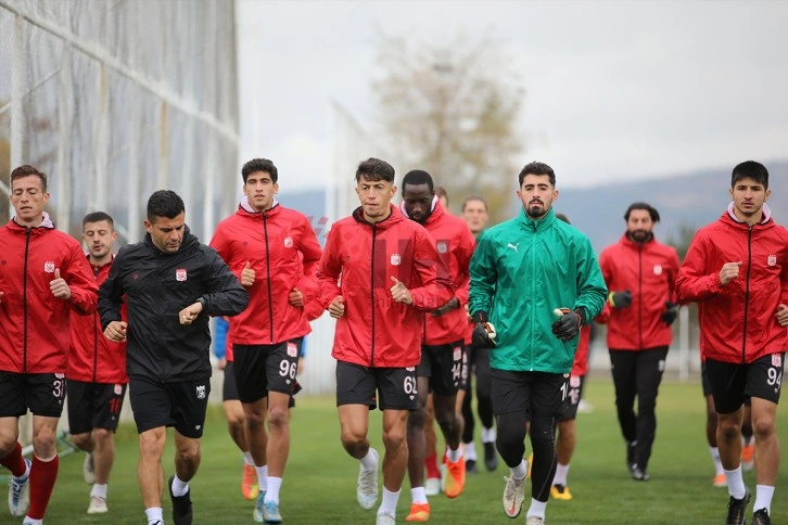 Sivasspor, Ümraniyespor maçının hazırlıklarına başladı