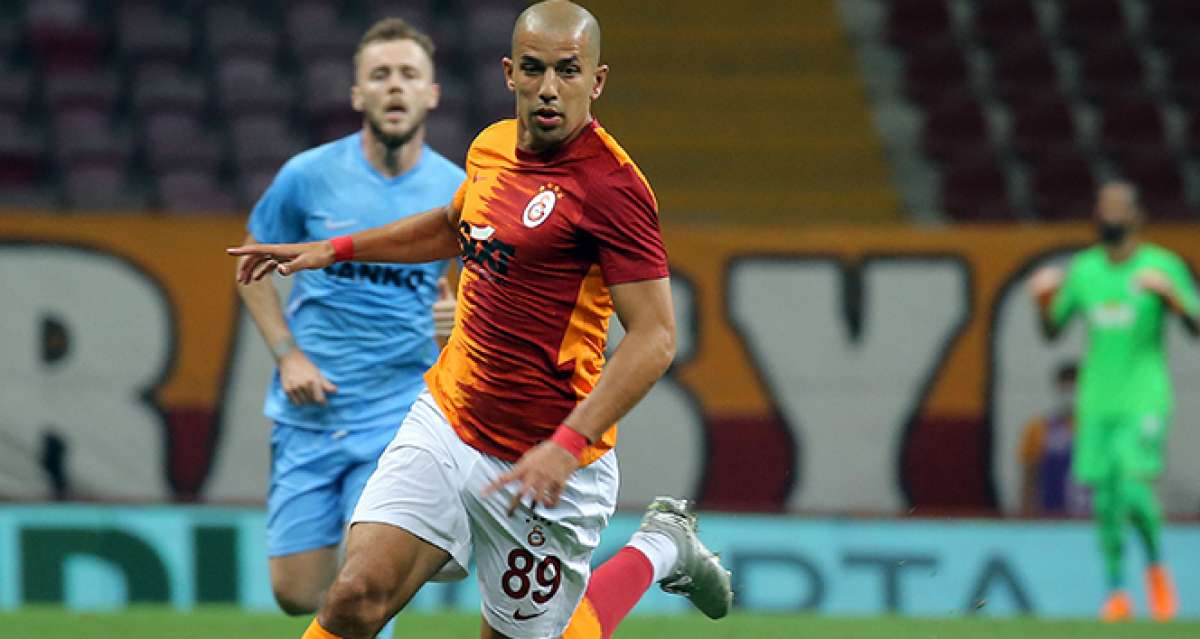 Sofiane Feghouli, Süper Lig'deki 100. maçına çıktı