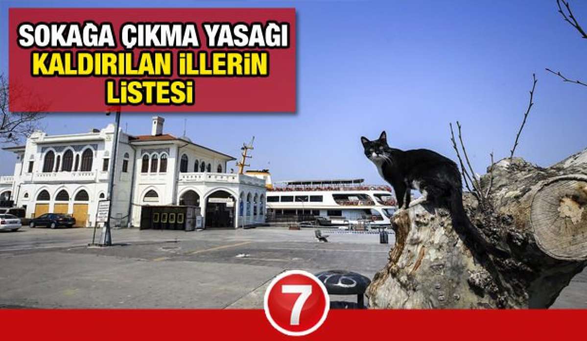 Sokağa çıkma yasağı hangi illerde kalktı? Pazar günü yasakların devam edeceği iller hangisi