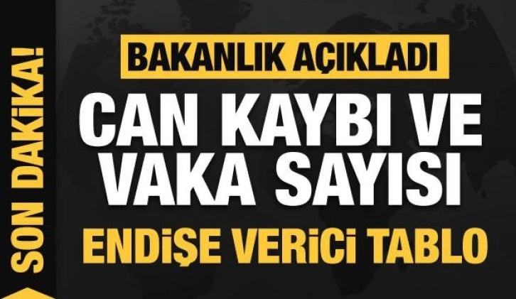 Son dakika: 20 Ocak koronavirüs tablosu açıklandı!