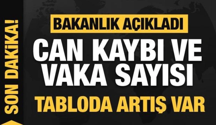 Son dakika: 25 Aralık koronavirüs tablosu açıklandı! Artış var