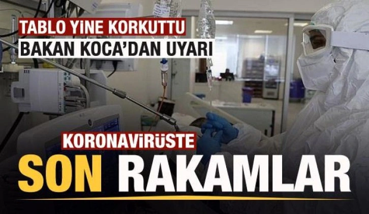 Son dakika: 26 Ekim koronavirüs tablosu açıklandı! Yine korkuttu