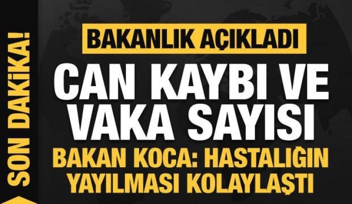 Son dakika: 3 Ekim koronavirüs tablosu açıklandı!