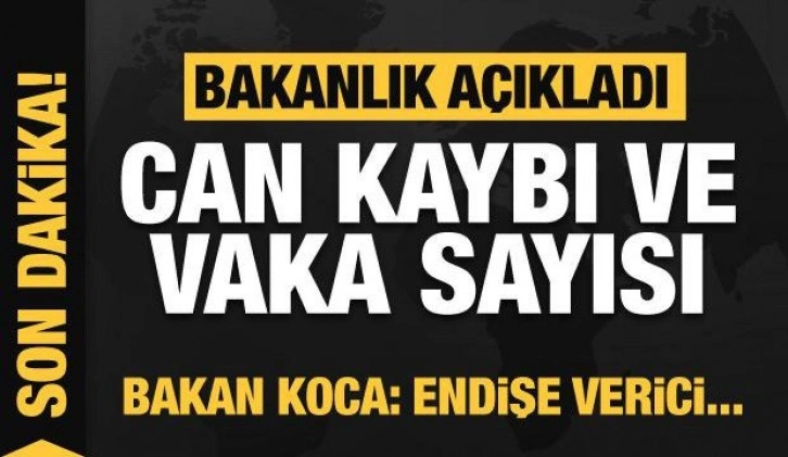 Son dakika: 4 Ekim koronavirüs tablosu açıklandı! Endişe verici