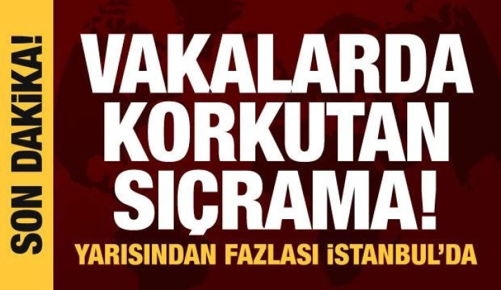 Son dakika: 4 Ocak koronavirüs tablosu açıklandı! Korkutan sıçrama