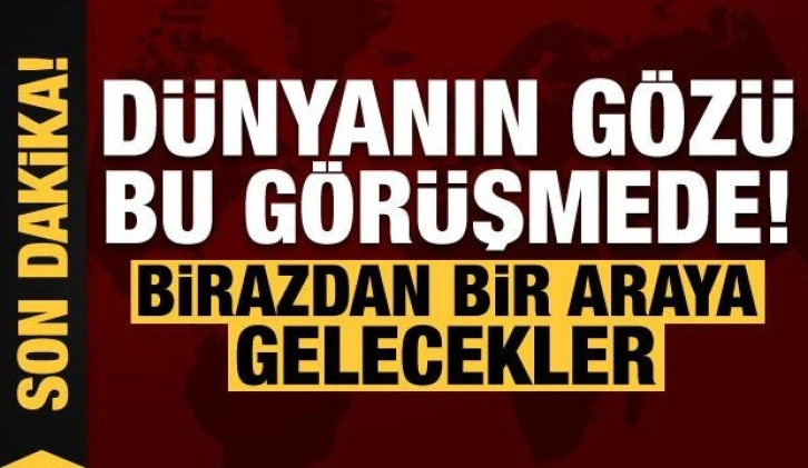 Son dakika: Dünyanın gözü bu görüşmede! Erdoğan-Biden birazdan bir araya gelecek...