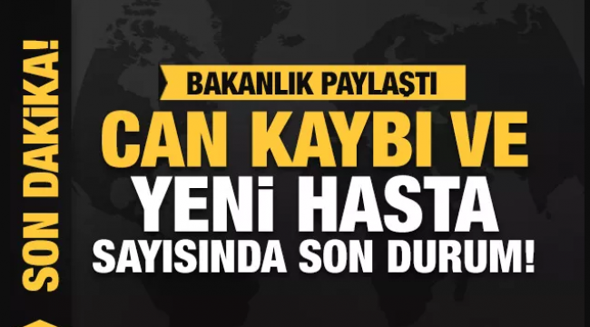 Son dakika haberi: 12 Kasım koronavirüs tablosu! Hasta, ölü sayısı ve son durum açıklandı