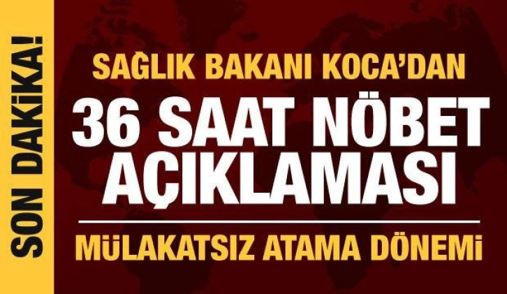 Son dakika haberi: Bilim Kurulu sonrası Bakan Koca'dan son dakika açıklaması