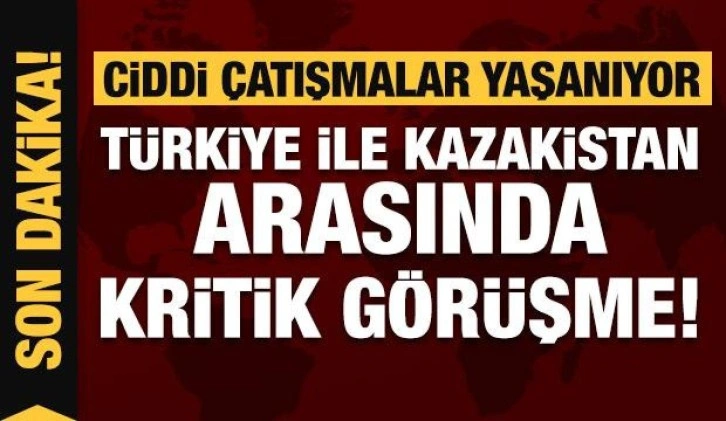 Son Dakika Haberi: Türkiye ile Kazakistan arasında kritik görüşme!