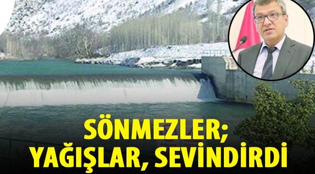 Sönmezler; Yağışlar, sevindirdi…