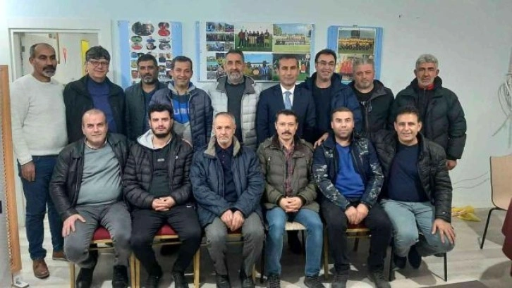 Spor camiası ve basın mensupları bir araya geldi