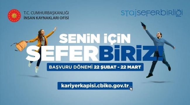 'Staj Seferbirliği' programına rekor başvuru