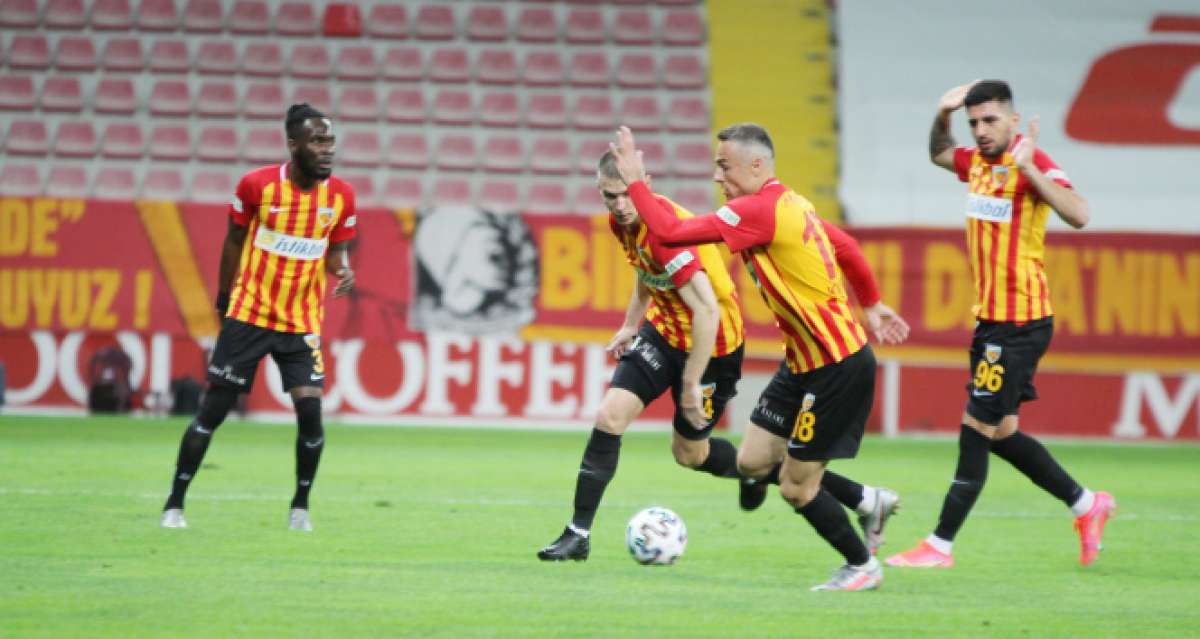 Süper Lig'in en az gol atan takımı Kayserispor oldu