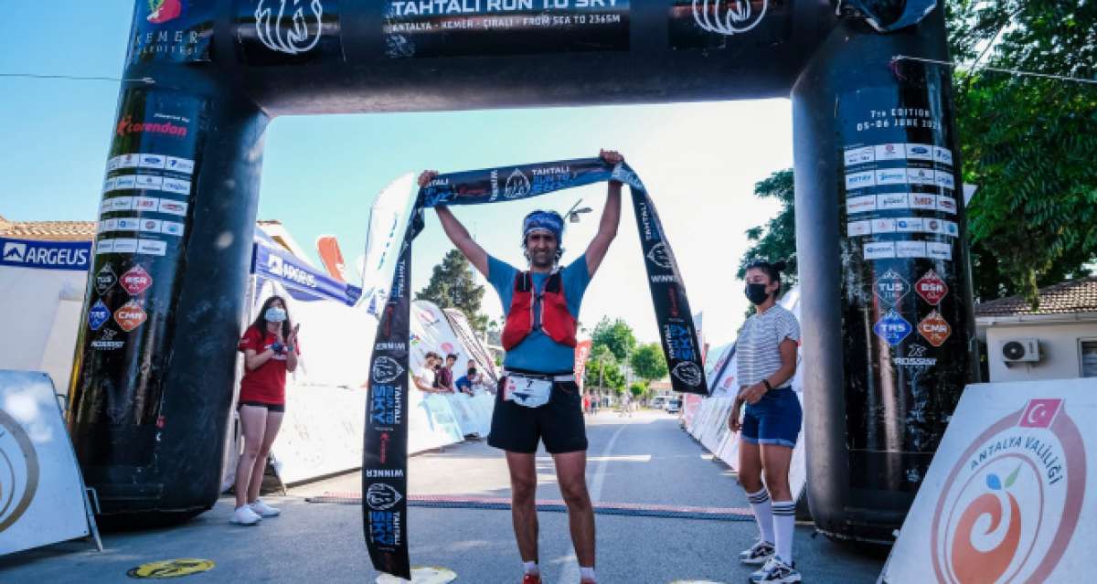 Tahtalı Ultra Sky ve Berg Sky Race yarışlarının birincileri belli oldu