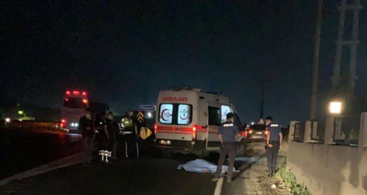 Tekirdağ'da feci kaza: 1 ölü