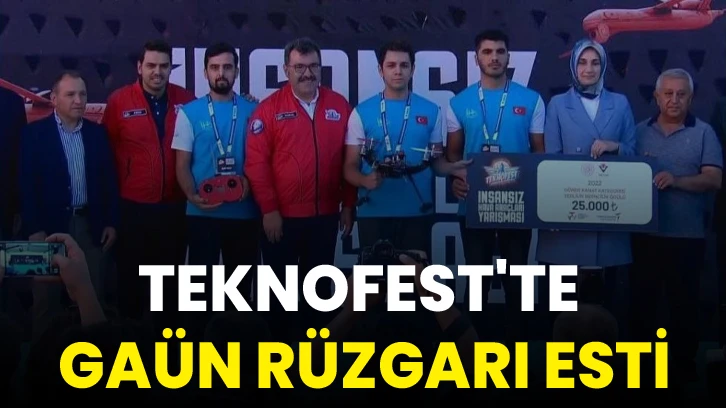 Teknofest'te GAÜN rüzgarı esti