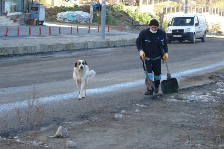 Temizliğe her sabah birlikte başlayıp birlikte bitiriyorlar