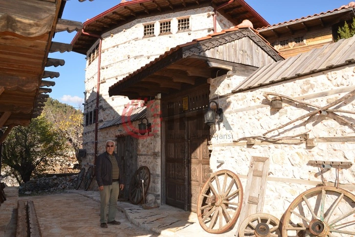 Terk edilmiş köye 1 yılda 80 bin ziyaretçi