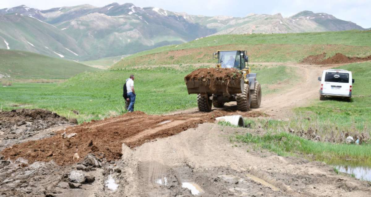 Terör bitti yayla yolları bir bir açıldı