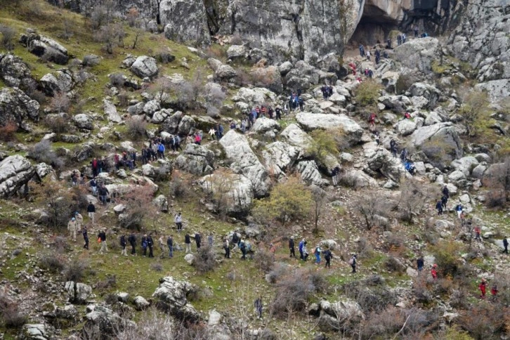 Terörden arındırılan bölgede doğa yürüyüşü yapıldı