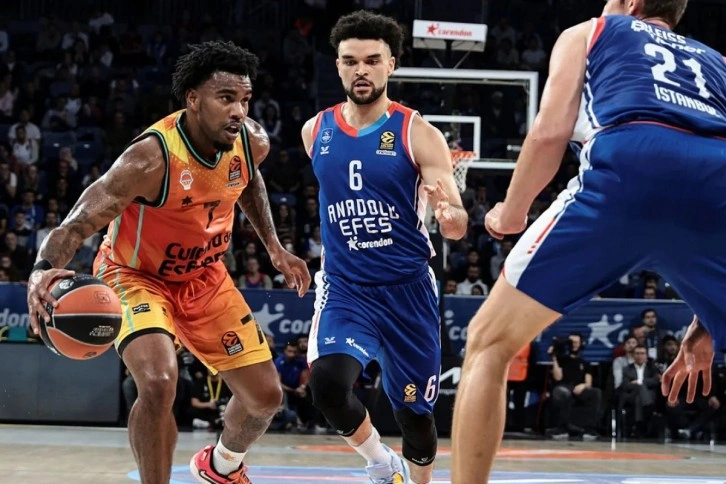 THY Euroleague: A.Efes: 91 - Valencia Basket: 92